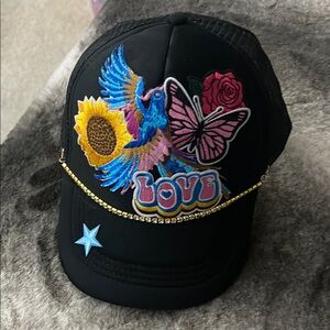 Colorful Embroidered Kids Cap